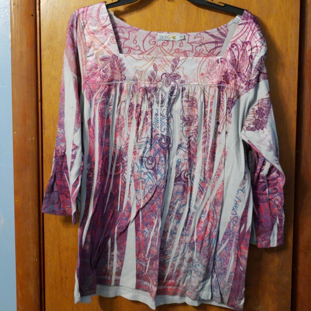 Long sleeve blouse